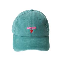 Casquette femme verte Amor - Paraty