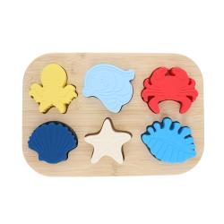 Puzzle marin à encastrer en silicone – Petit Matelot