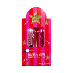 Duo baumes à lèvres sorbet framboise pomme d'amour Couture