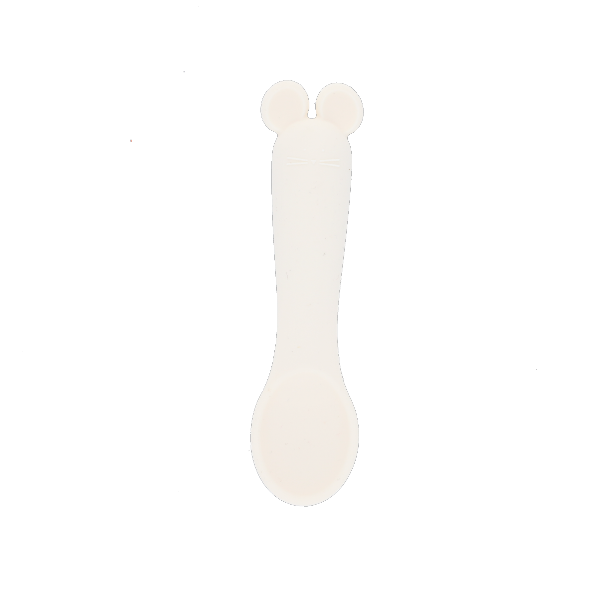 Cuillère en silicone écru - Petites souris