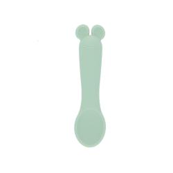 Cuillère en silicone verte - Petites souris