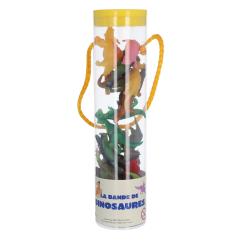 Lot de 24 dinosaures figurines extensibles