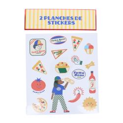 Set de 2 planches de stickers - Dolce Vita