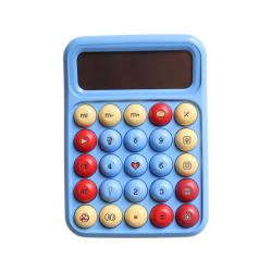 Calculatrice bleue