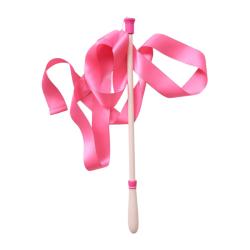 Ruban de gymnastique rose
