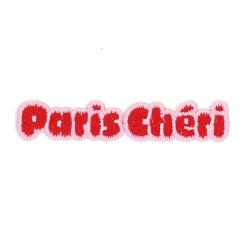 Patch thermocollant rouge et rose - Paris Chéri