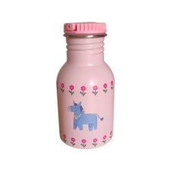 Gourde enfant paille mouton 400ml - Dans la ferme
