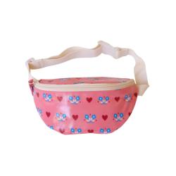 Sac banane enfant fleuri rose - Marguerite