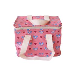Sac repas isotherme fleuri rose - Marguerite