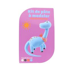 Kit créatif pâte à modeler autodurcissante T-Rex - Dinosaures