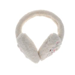 Cache oreilles enfant sherpa écru - Marguerite