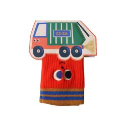 Chaussettes enfant orange 23-26 - Bip Bip !