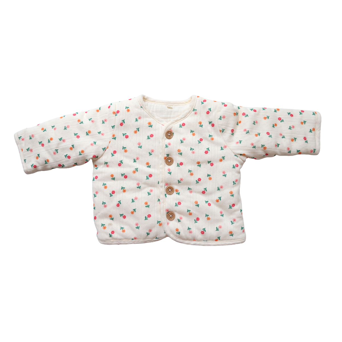 Cardigan bébé matelassé 12 mois - Dans la ferme