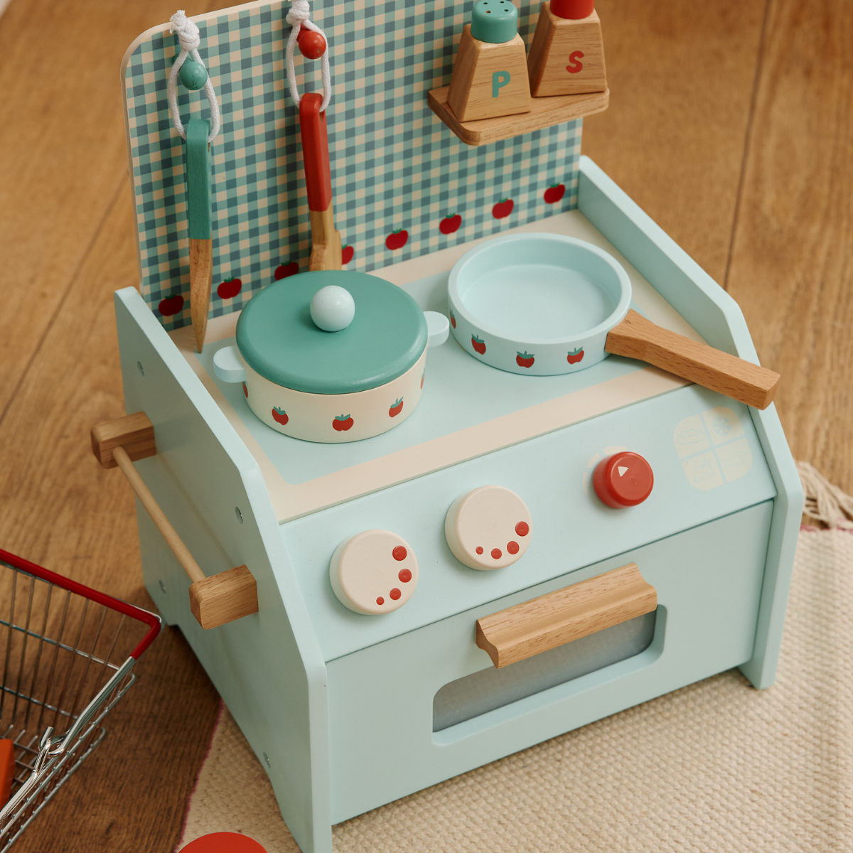 Petite cuisine à poser en bois