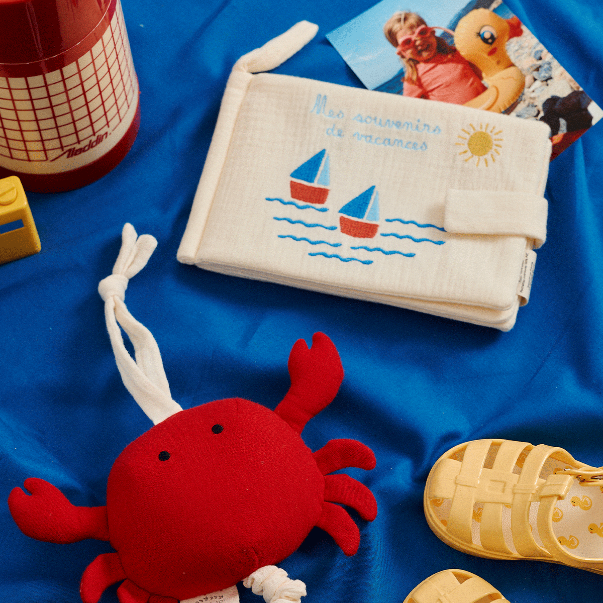 Album photo en tissu pour bébé – Petit Matelot