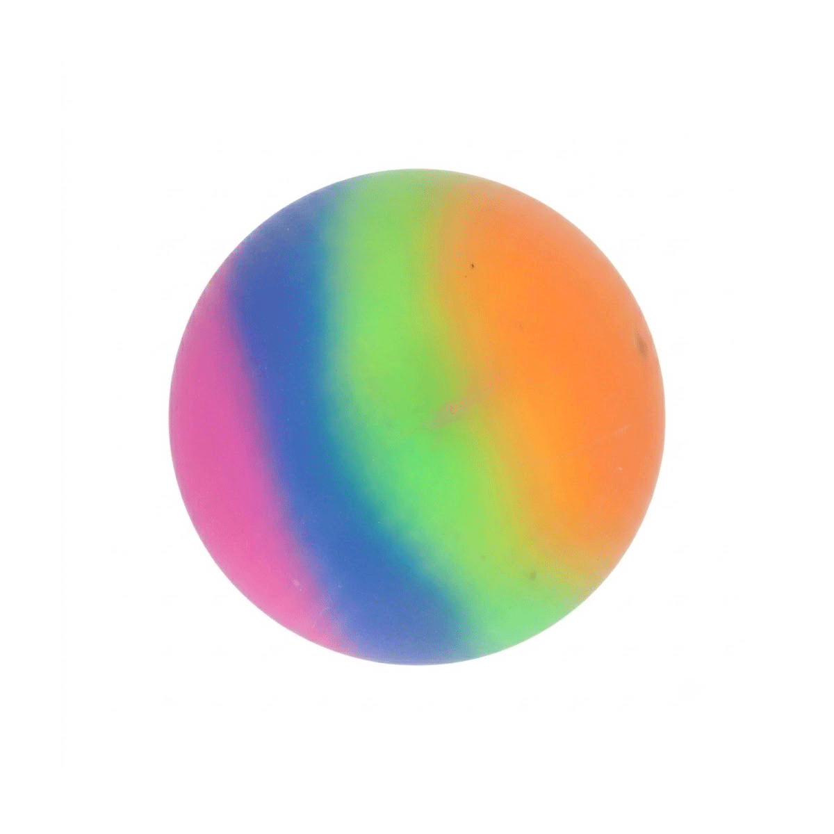 Balle arc-en-ciel squishy anti-stress