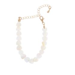 Bracelet coeur nacre