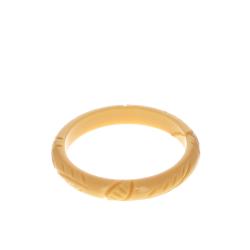 Bracelet jaune pâle