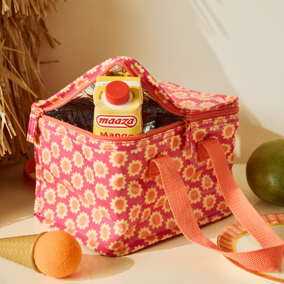 Sac repas isotherme fleurs tournesols - Club soleil