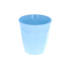Grand verre en mélamine bleu