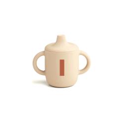 Tasse d'apprentissage en silicone lettre I