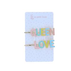 Lot de 2 barrettes 