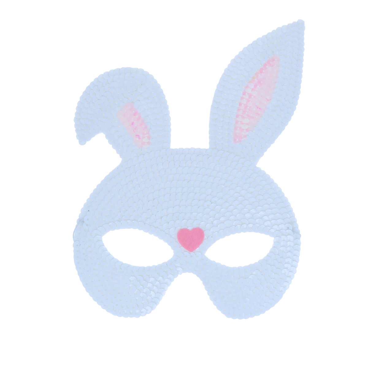 Masque lapin blanc