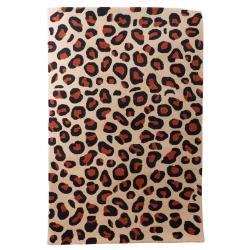 Tapis en laine Léopard