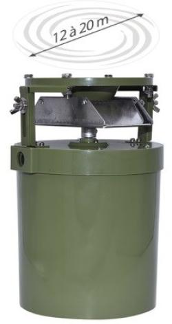 Agrainoir automatique digital 12 Volts à batterie rechargeable, MADE IN CHASSE - Equipements de chasse