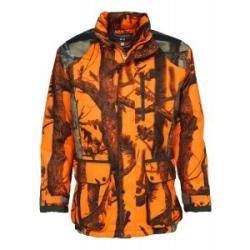 Veste de chasse Percussion Brocard GhostCamo B&B, Orange, Taille L, MADE IN CHASSE - Equipements de chasse