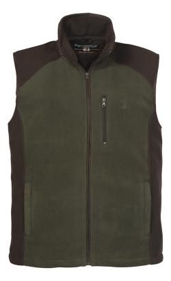 Gilet polaire Percussion Gabion, Vert, Taille S, MADE IN CHASSE - Equipements de chasse