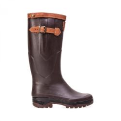 Bottes de chasse Aigle Parcours 2 Signature Pied Fort, Marron, Taille 45, MADE IN CHASSE - Equipements de chasse
