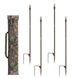 Piquets réglables pour affût de camouflage Jack Pyke, MADE IN CHASSE - Equipements de chasse