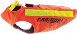 Gilet de signalisation pour chien CaniHunt Flash V2, Orange, MADE IN CHASSE - Equipements de chasse