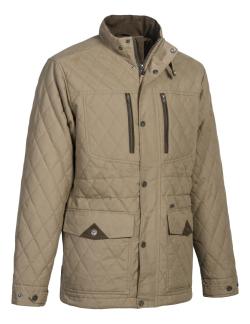 Veste matelassée Club Interchasse Arès, Beige, Taille 4XL, MADE IN CHASSE - Equipements de chasse