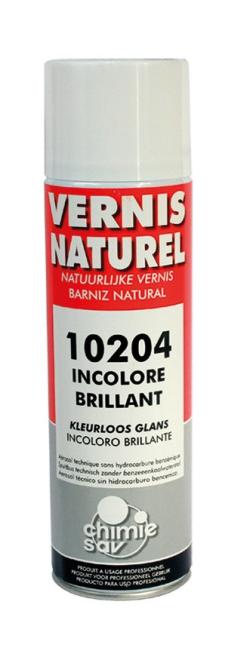 Vernis cellulosique brillant naturel aérosol 50 ml, MADE IN CHASSE - Equipements de chasse
