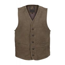 Gilet de chasse Club Interchasse Brice, Marron, Taille L, MADE IN CHASSE - Equipements de chasse