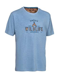 Tee-Shirt Ligne Verney-Carron WildLife, Bleu, Taille XL, MADE IN CHASSE - Equipements de chasse