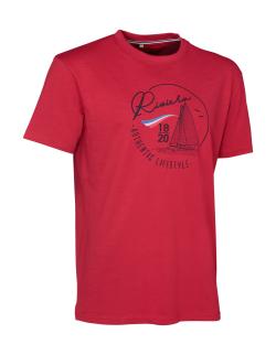Tee-shirt Ligne Verney-Carron Riviéra - Rouge, Rouge, Taille XL, MADE IN CHASSE - Equipements de chasse
