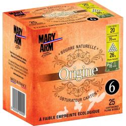 Cartouche Mary Arm Origine 26 / Cal. 20 - 26 g, MADE IN CHASSE - Equipements de chasse