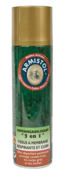 Spray imperméabilisant Armistol cuir et textile, MADE IN CHASSE - Equipements de chasse