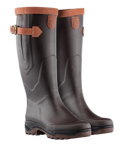 Bottes de chasse Aigle Parcours 2 Signature Pied Fort, Marron, Taille 42, MADE IN CHASSE - Equipements de chasse