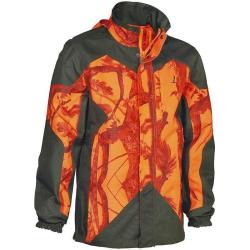 Veste de chasse Percussion Predator R2 GhostCamo B&B, Orange, Taille L, MADE IN CHASSE - Equipements de chasse