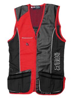 Gilet de tir Caesar Guerini gaucher, Noir, Taille 4XL, MADE IN CHASSE - Equipements de chasse