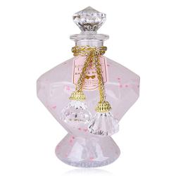 Bain Moussant & Gel Douche Diam Transparent pailleté coeurs roses-650ml Tentation
