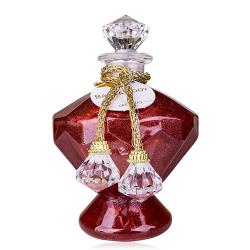 Bain Moussant & Gel Douche Diamant Bordeaux Nacré Pailleté-650ml Tentation