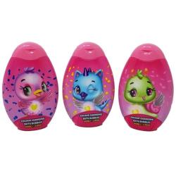 Coffret pour le bain Hatchimals - 3 Bains Moussants pour Enfants-3x100ml Tentation
