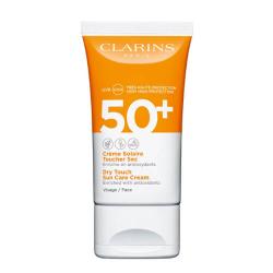 Crème Solaire Toucher Sec Visage UVA/UVB 50+ - Enrichie en antioxydants- CLARINS