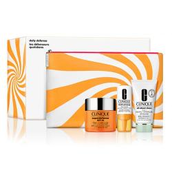 Daily Defense Coffret - Crème Superdefense SPF25 + 3 Produits-50ml CLINIQUE