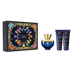 Dylan Blue Pour Femme Coffret - 2 Produits +  Eau de Parfum -50ml VERSACE
